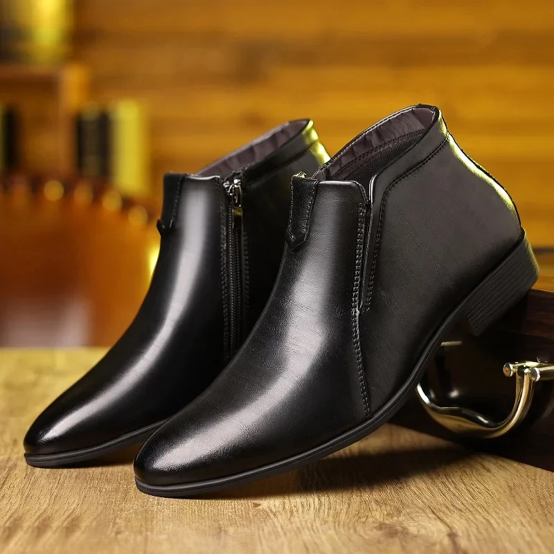 Lüks Erkek Botları Moda Yüksek - Men Formal Wear With Boots incelemesi ve fiyatı