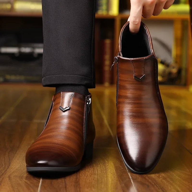 Lüks Erkek Botları Moda Yüksek - Men Formal Wear With Boots incelemesi ve fiyatı