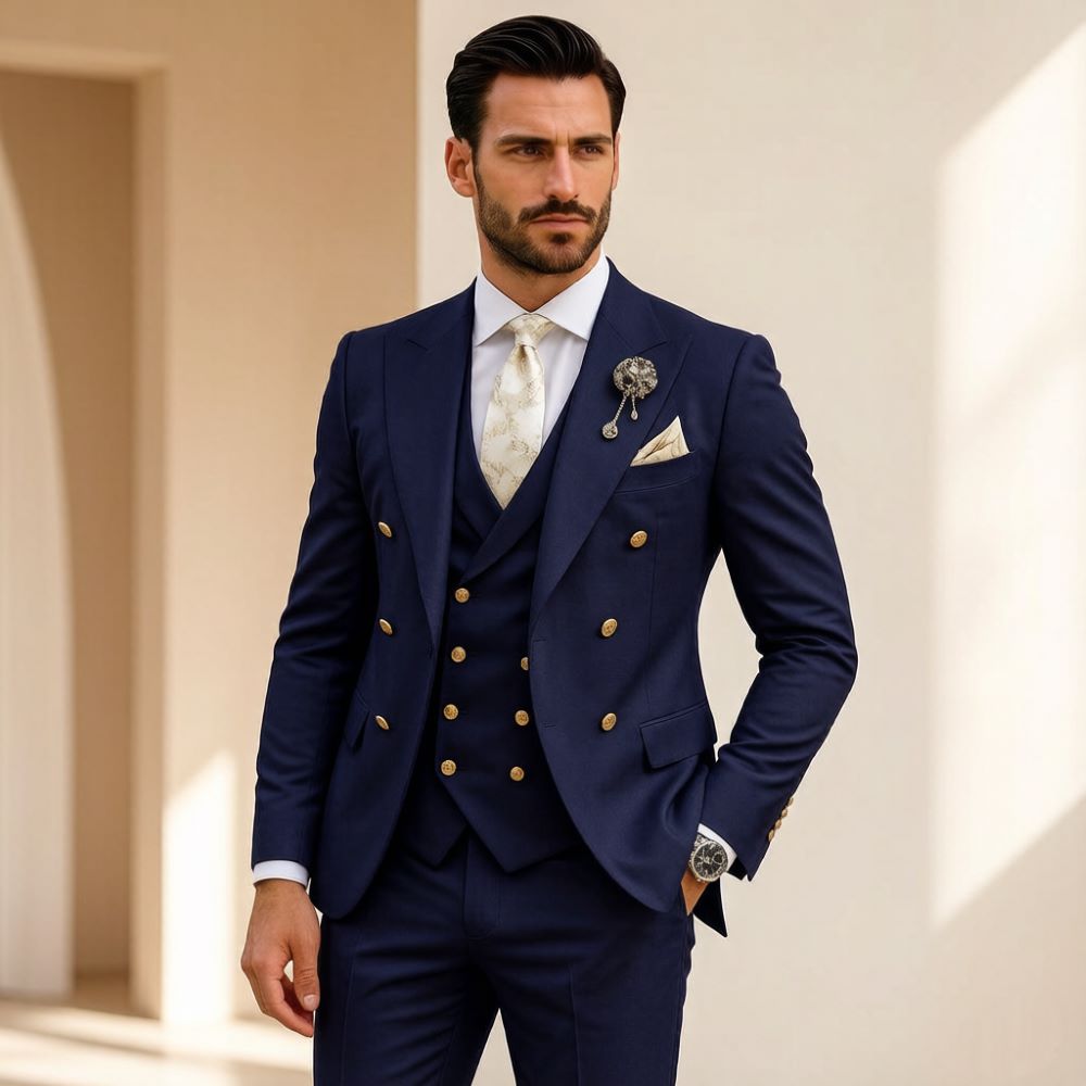 Erkek Fildişi Düğün Takımı Sli - Men Formal Wear Modern incelemesi ve fiyatı
