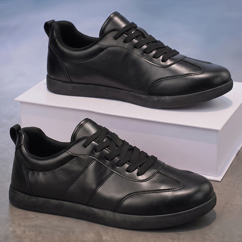 Çok Yönlü Erkek Hakiki Deri Ay - Men Formal Wear All Black incelemesi ve fiyatı