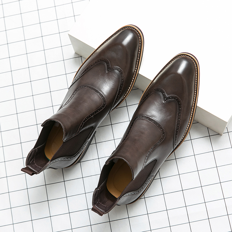 İngiliz tarzı erkek moda chels - Men Formal Wear With Boots incelemesi ve fiyatı