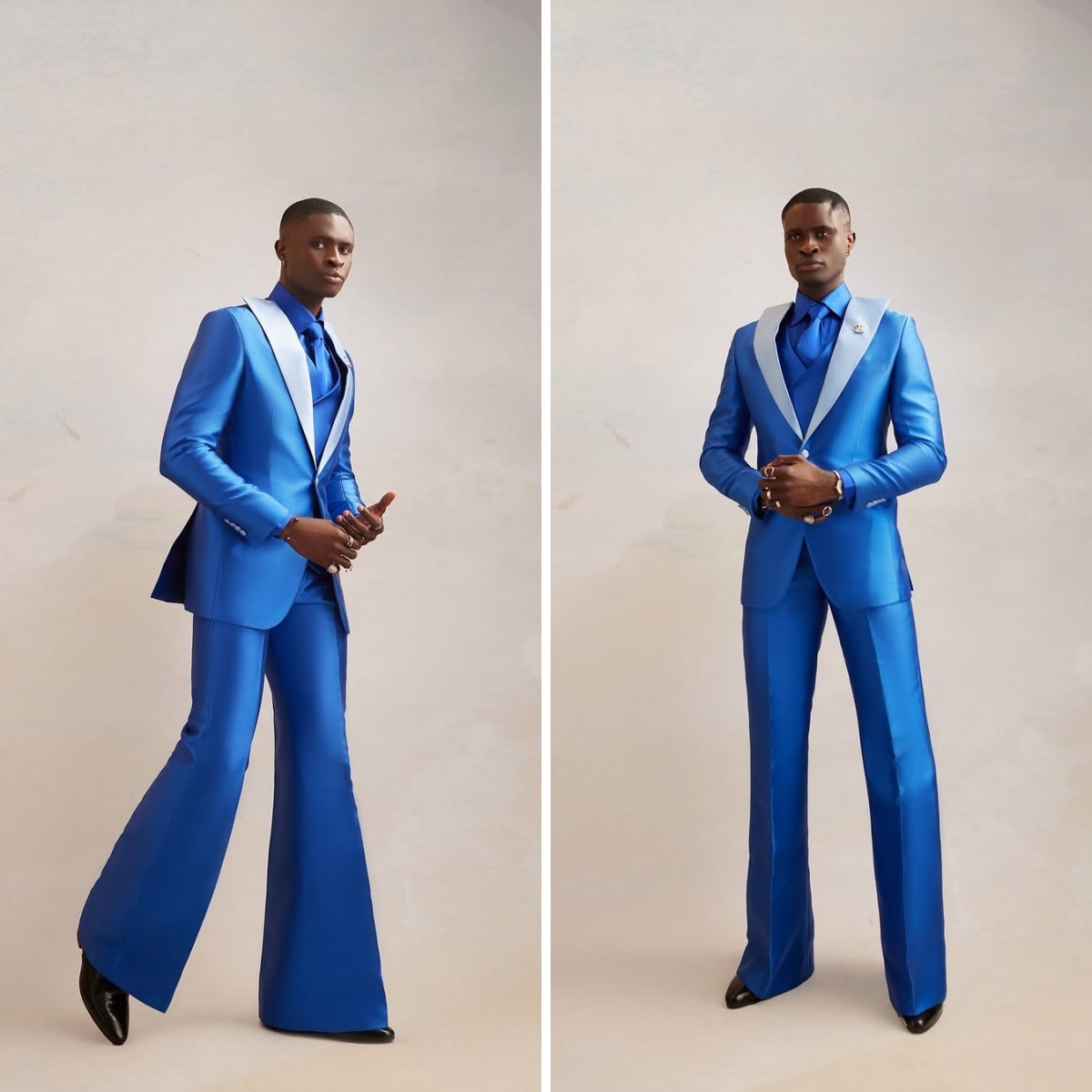 Saten Erkek Takım Elbise Seti  - Men Formal Wear Modern incelemesi ve fiyatı