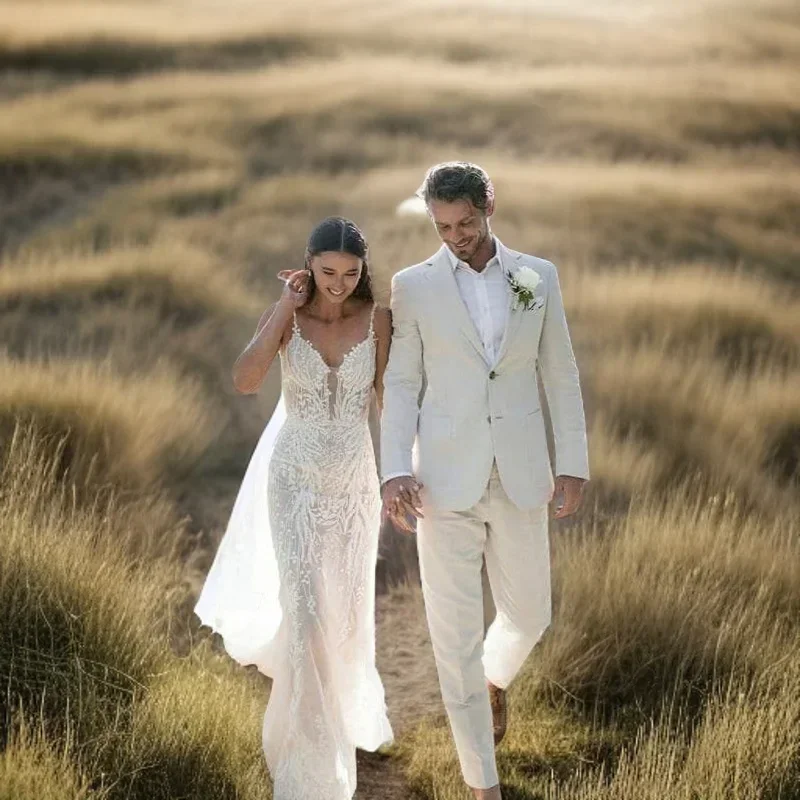 Keten Düğün Smokin Erkekler Iç - Men Formal Wear Modern incelemesi ve fiyatı