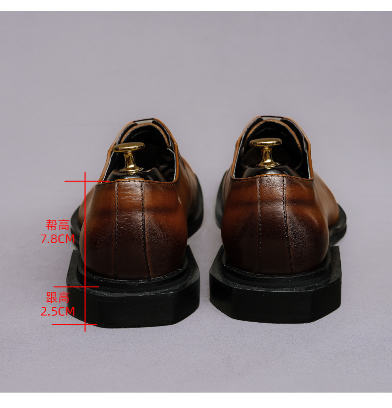 Kare Burunlu, Tamamı Hakiki De - Formal Men Daily Wear Footwear incelemesi ve fiyatı