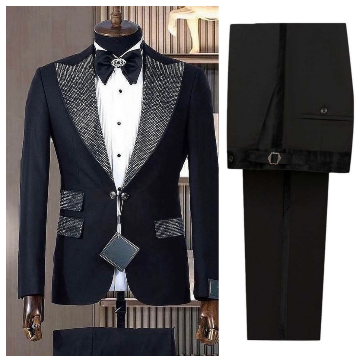 Resmi Erkek Smokinleri Boncukl - Men Formal Wear Modern incelemesi ve fiyatı